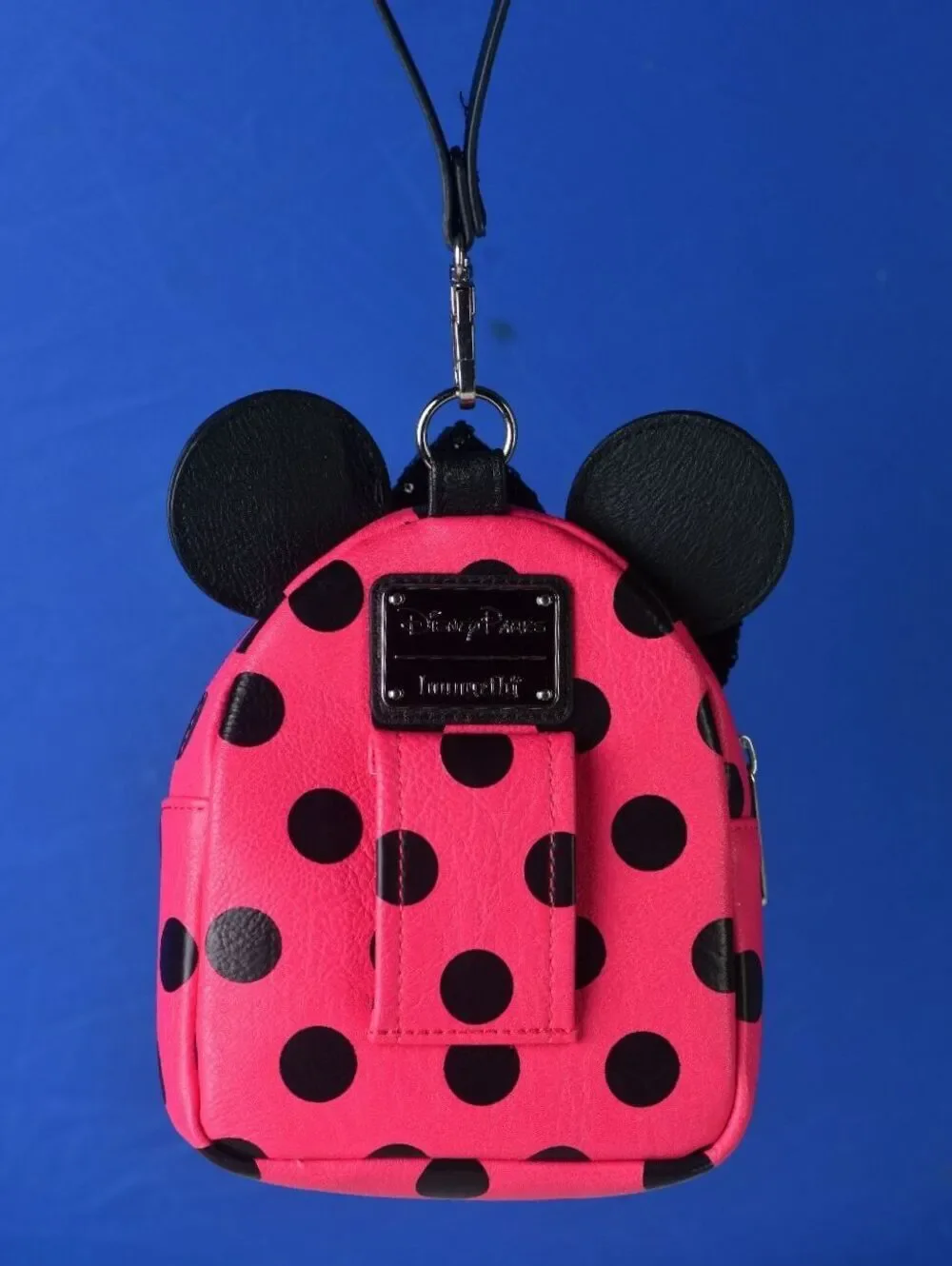 Loungefly Minnie Mouse Polka Dots Mini Backpack Wristlet